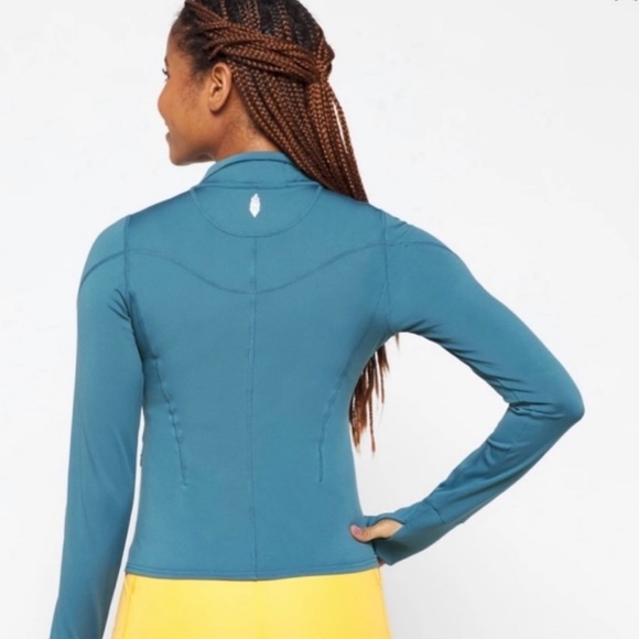 Free People Movement Run the Course Half Zip Pullover Layer Top Size: M - Picture 2 of 7